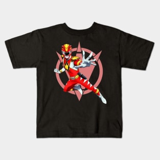 Red rangers Kids T-Shirt